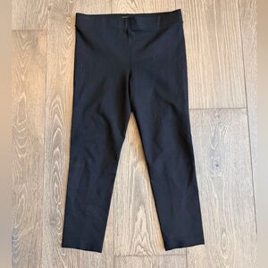 Vince Cropped Leggings in Black Size Medium